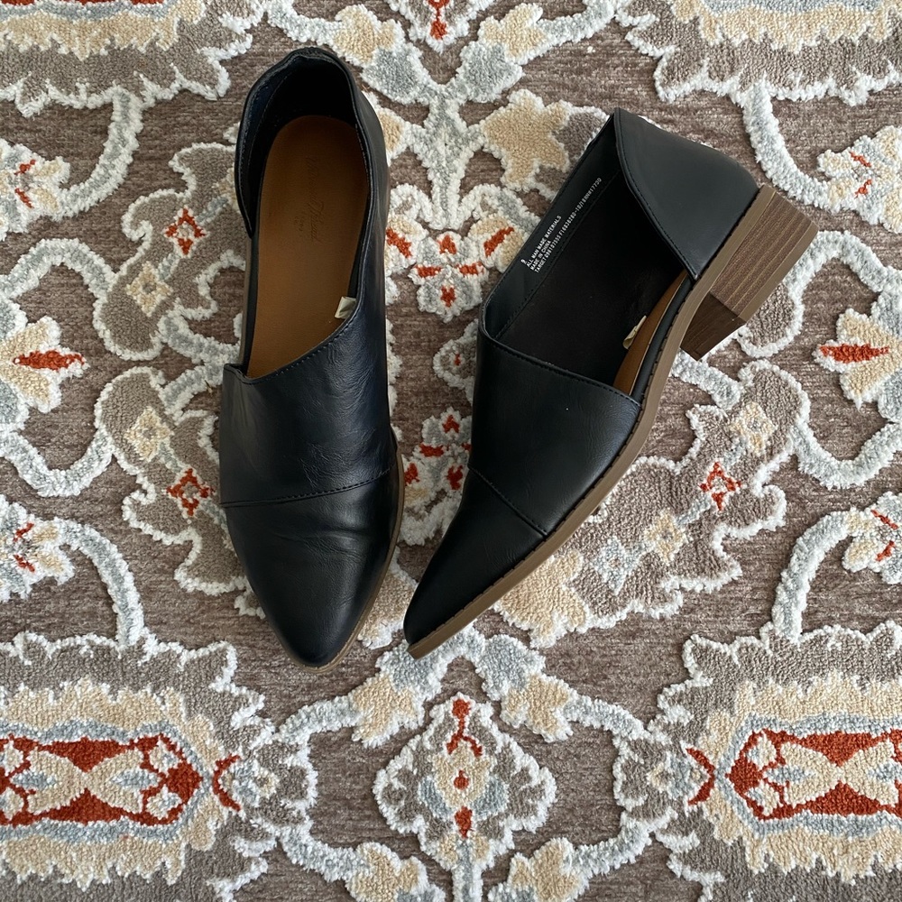 Black Cutout Booties - Universal Thread - 9